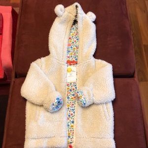 Mini Boden- Cozy Hooded Teddy Bear 🧸 Jacket